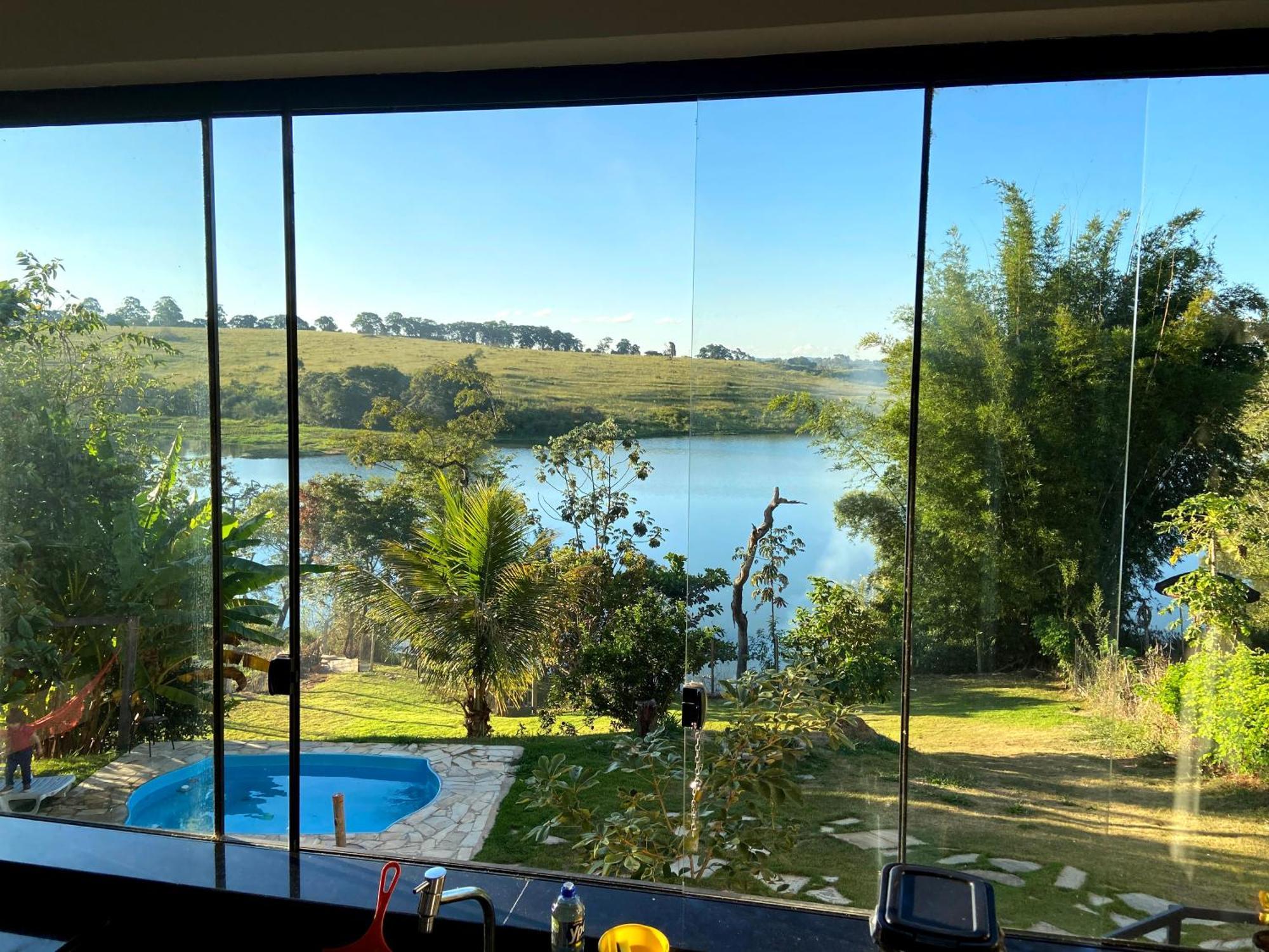 Casa Com Piscina Fundo Pra Represa E Ar Condicionado Casinhabrancadevaranda Ijaci المظهر الخارجي الصورة