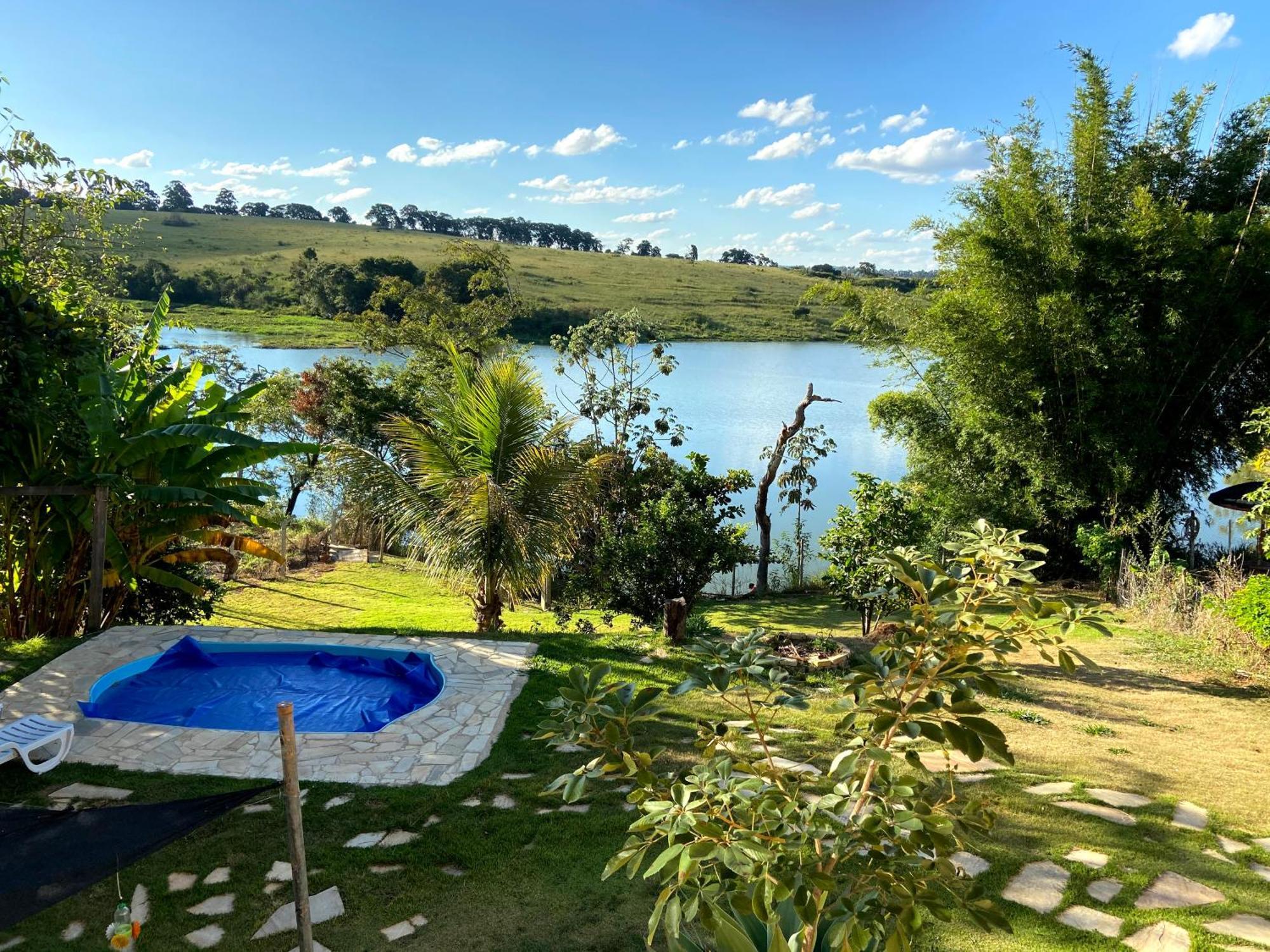 Casa Com Piscina Fundo Pra Represa E Ar Condicionado Casinhabrancadevaranda Ijaci المظهر الخارجي الصورة